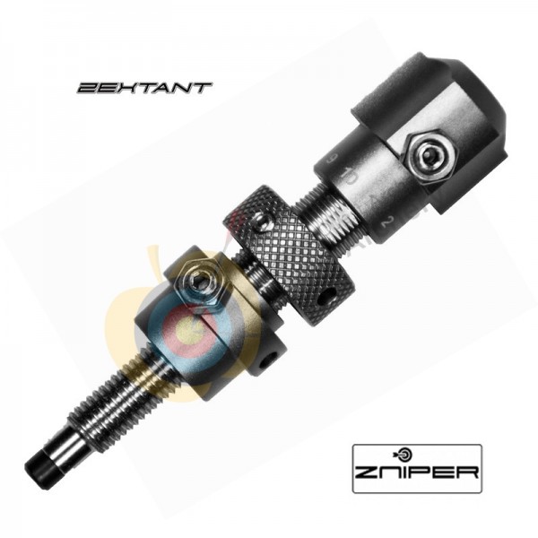 Zniper berger button Zextant gris