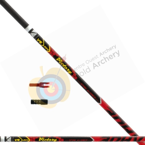fleche victory vap v6 Victory VAP SS Sport V6 Arrow (Fletched w/Vanes) — Canada Archery Online