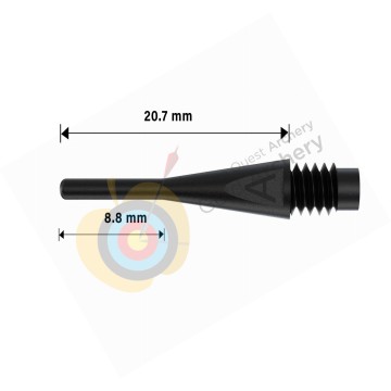 BULL'S AXX 62111 - embouts soft Ø 6mm