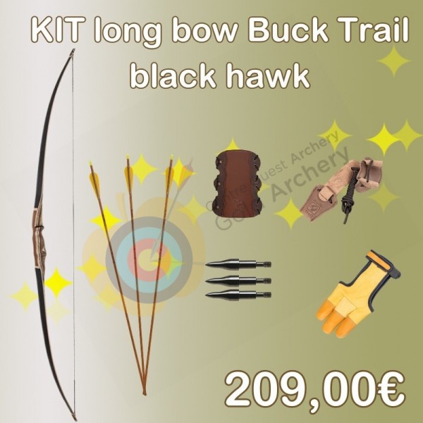 kit arc long bow Buck Trail Black Hawk
