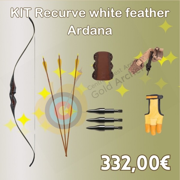 kit arc traditionnel White Feather adarna