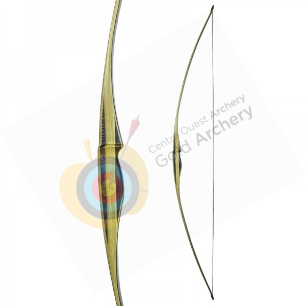 white feather long bow hugin