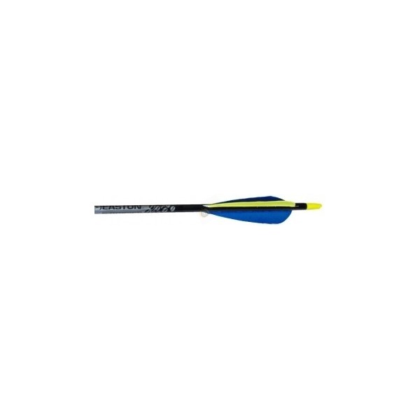 fleche Easton gamegetter plume naturelle