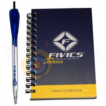 Fivics Target score book